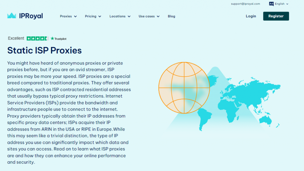 IPRoyal ISP Proxy