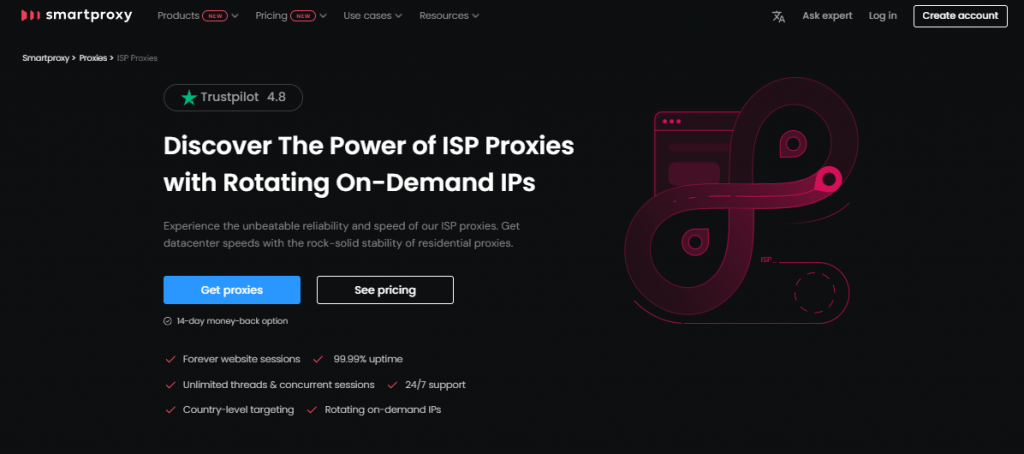 SmartProxy ISP Proxy